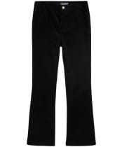 Women's Barbour International Kenna Flared Trousers - Black