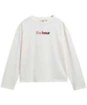 Women's Barbour Amesbury Long Sleeve T-Shirt - Cloud