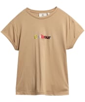 Women's Barbour Ashdown T-Shirt - Warm Trench