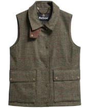 Women's Barbour Joyce Wool Gilet - Olive