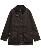 Women's Barbour Acorn Waxed Jacket - Rustic / Classic