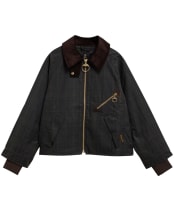 Women's Barbour Arlene Checked Waxed Jacket - Classic / Shadow Classic