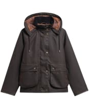 Women's Barbour Georgette Waxed Jacket - Rustic / Muted