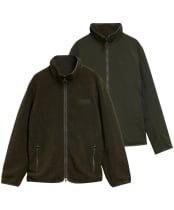 Men's Barbour Reversible Fleece Jacket - Sage