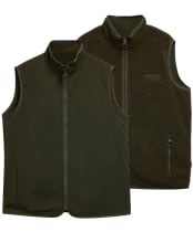 Men's Barbour Reversible Fleece Gilet - Sage