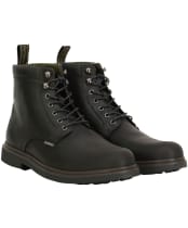 Men's Barbour Bellister Derby Boots - Black