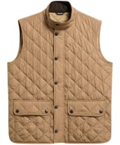 Men's Barbour New Lowerdale Quilted Gilet - Sandstone