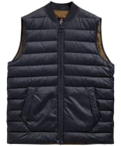 Men's Barbour Re-Engineered Hadden Quilted Gilet - Dark Navy