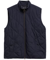 Men's Barbour Corden Quilted Gilet - Dark Navy