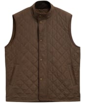 Men's Barbour Rosley Polarquilt Gilet - Dark Olive