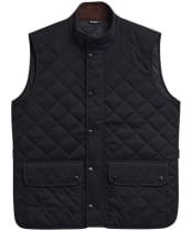 Men's Barbour Lux Lowerdale Gilet - Dark Navy