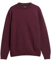 Men's Barbour Holden Crew Neck Sweater - Ruby Marl