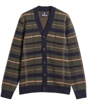 Men's Barbour Kane Knitted Cardigan - Navy