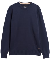 Men's Barbour Kelson Crew Neck Sweater - Navy