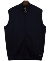 Men's Barbour Marcus Knitted Gilet - Navy