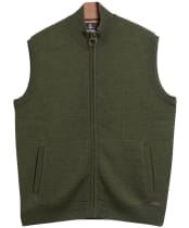 Men's Barbour Marcus Knitted Gilet - Olive