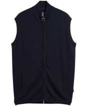 Men's Barbour Kelling Knitted Gilet - Navy