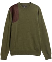 Men's Barbour Whitworth Crew Neck Sweater - Sage