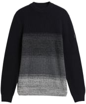 Men's Barbour International Raynes Crew Neck Jumper - Black