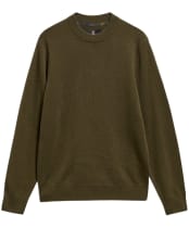 Men's Barbour Pure Cashmere Sweater - Olive