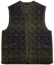 Men's Barbour Icons Tartan Quilted Liner - Classic Tartan