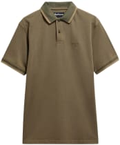Men's Barbour Barnard Polo - Dusty Olive