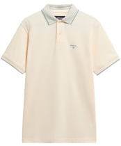 Men's Barbour Denwick Polo Shirt - Whisper White