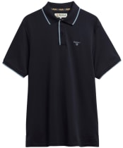 Men's Barbour Callock Tailored Polo Shirt - Navy