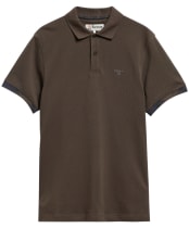Men's Barbour Stanford Tailored Polo Shirt - Sage