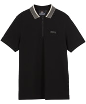 Men's Barbour International Newport Polo Shirt - Black