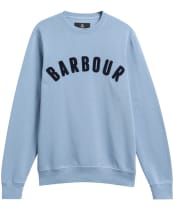 Men's Barbour Prep Logo Crew Sweater - Tarn Blue