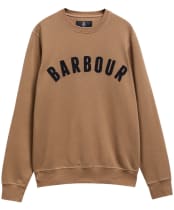 Men's Barbour Prep Logo Crew Sweater - Sandstone
