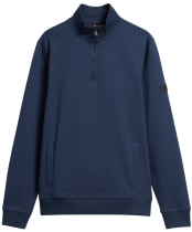 Men's Barbour International Ilford Interlock Funnel Neck Sweatshirt - Navy Blazer