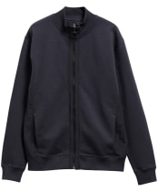 Men's Barbour Caldbeck Full Zip Sweatshirt - Dark Navy