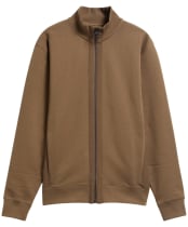 Men's Barbour Caldbeck Full Zip Sweatshirt - Beech