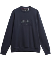 Men's Barbour Evergreen Crew Neck Sweatshirt - Navy