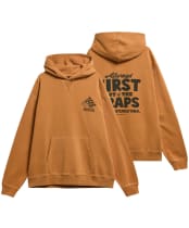Men's Barbour International Eric Graphic Hoodie - Honey