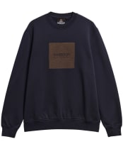 Men's Barbour International Burnett Sweatshirt - Navy Blazer