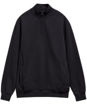 Men's Barbour International 90th Anniversary Half Zip Sweatshirt - Black