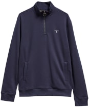 Men's Barbour Desmond Half Zip Sweat - Navy