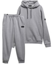 Men's Barbour International Map Overhead Tracksuit - Anthracite Marl