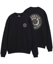 Men's Barbour International 90th Anniversary Graphic Sweatshirt - Black