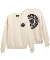 Men's Barbour International 90th Anniversary Graphic Sweatshirt - Chalk