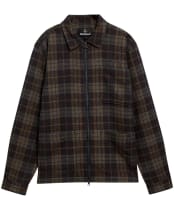 Men's Barbour Northfield Checked Overshirt - Brown