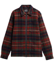 Men's Barbour Southview Checked Overshirt - Olive