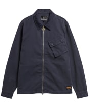 Men's Barbour International A7 Overshirt - Navy