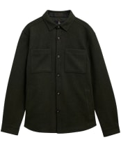 Men's Barbour Marltown Tailored Wool Blend Overshirt - Sage