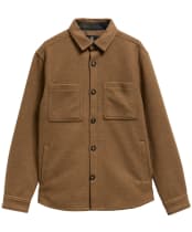 Men's Barbour Marltown Tailored Wool Blend Overshirt - Sandstone