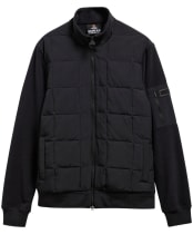 Men's Barbour International Burnhope Quilted Sweatshirt - Black