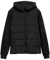 Men's Barbour International Tanfield Quilted Sweatshirt - Black